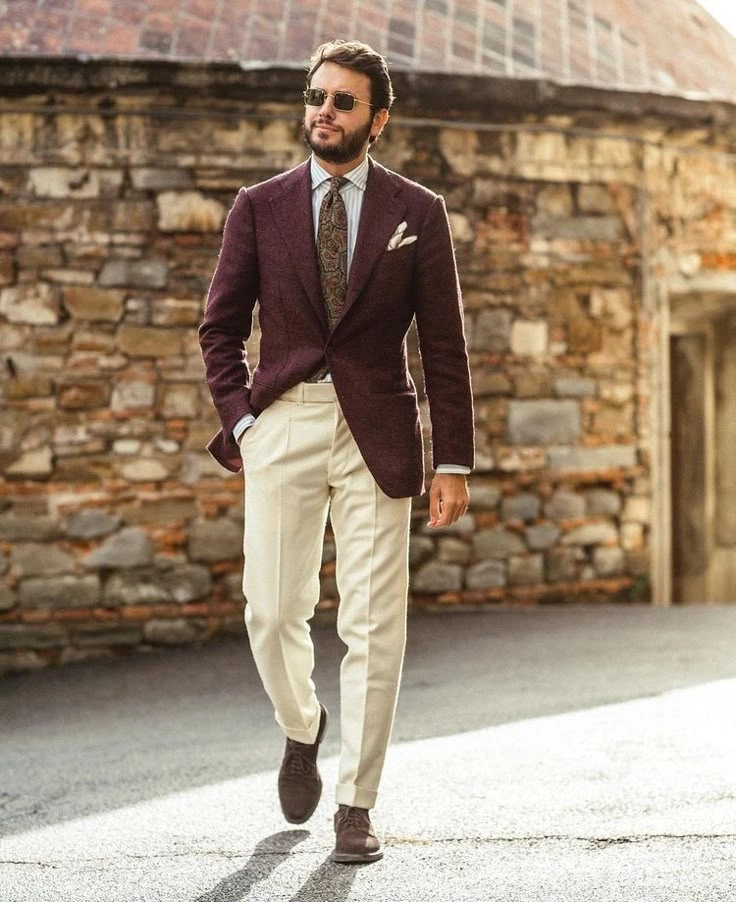 Formal Dress for Men for a Wedding with a Blazer
