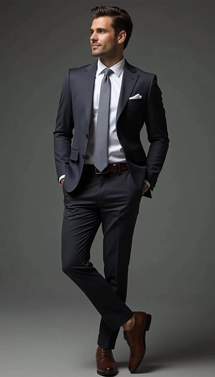 Formal Dress for Men for a Wedding with a Blazer