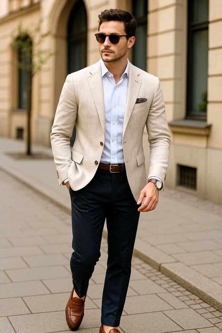 Formal Dress for Men for a Wedding with a Blazer