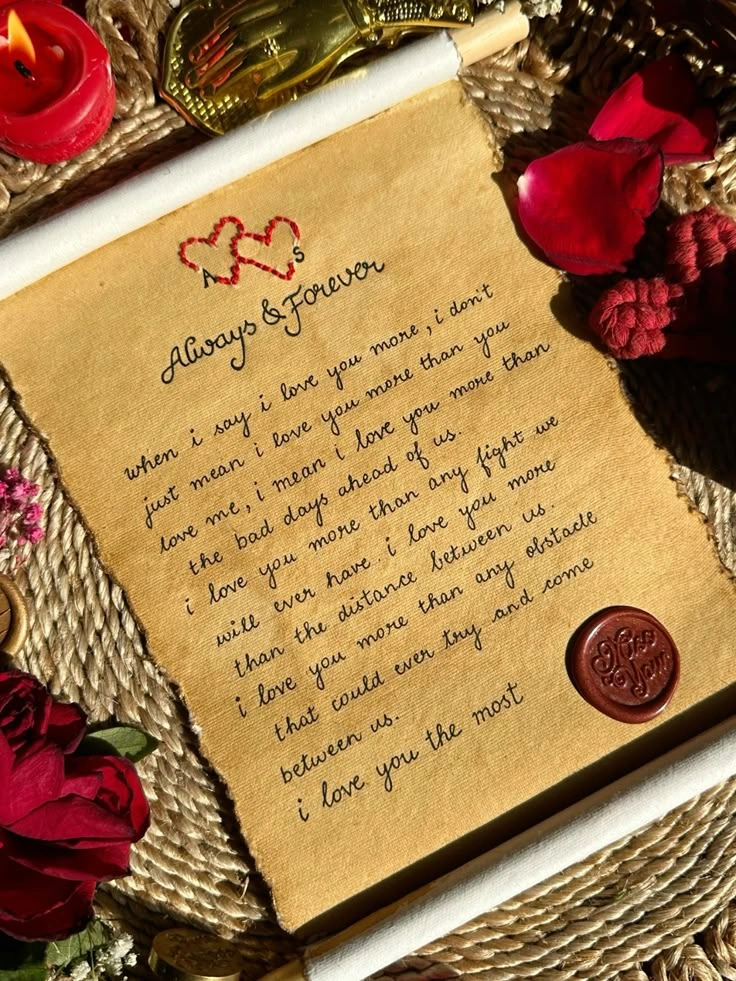 Handwritten letter